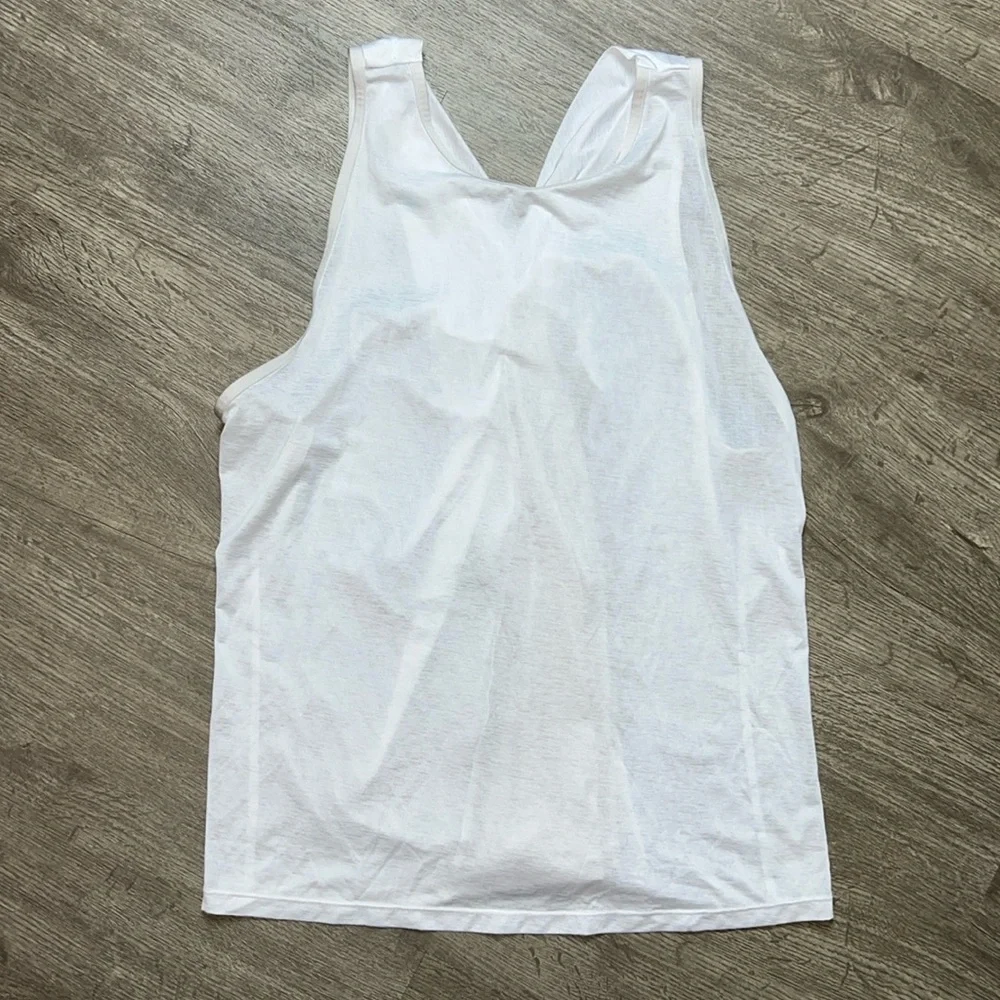 Lululemon Soul Stride White Tank‎ Top
